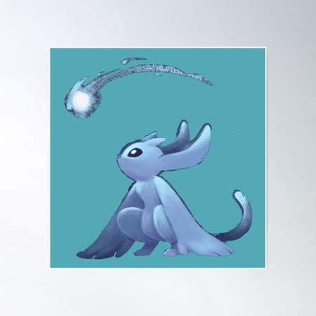 Ori And The Blind Forest Poster Wall Art, Modern Wall Decor, 16x16 UNFRAMED