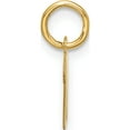 thumbnail image 2 of 10K Yellow Gold Small Script Initial M Charm (Width 8.6) (Length 16.25) - Jbsp, 2 of 5