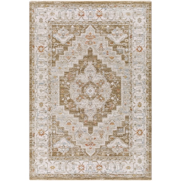 BoutiqueRugs Canadensis Traditional Area Rug - Olive, Sage, Rust - 10' x 13'11"