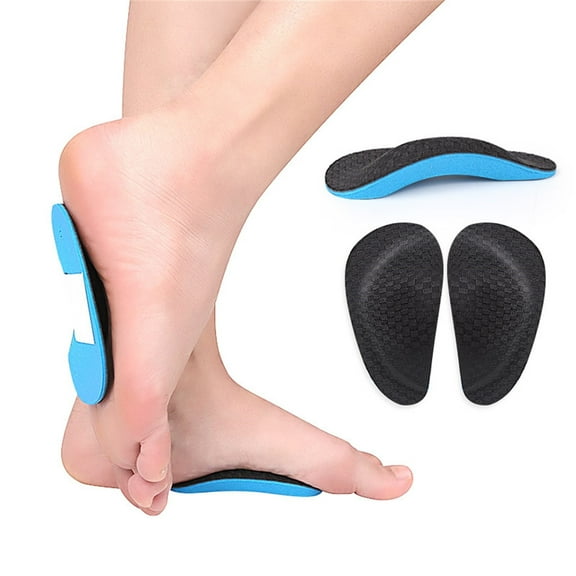 Kokovifyves Pain Arch Foot Care 1 Pair Shocking Foot Arch Support Plantar Fasciitis Heel Pain Aid Feet Cushioned, Health Feet Protect Care