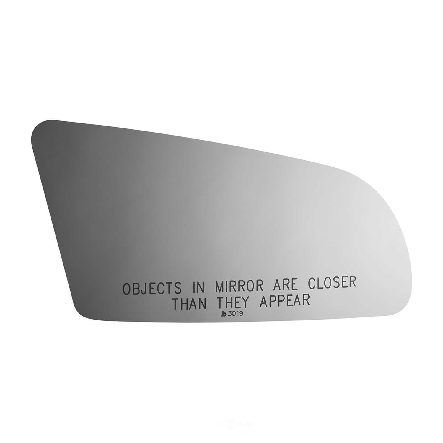 Burco Side View Mirror Replacement Glass - Clear Glass - 3019