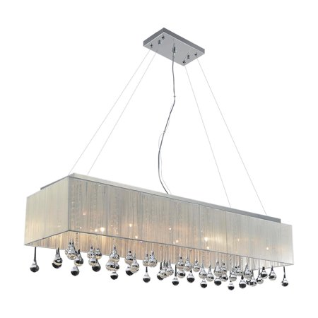 Cwi Lighting Water Drop 5005p Chandelier Walmart Com