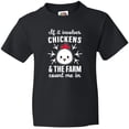 thumbnail image 3 of Inktastic If It Involves Chickens & The Farm Count me in Youth T-Shirt, 3 of 5
