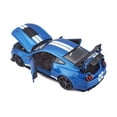 thumbnail image 4 of 2020 Ford Mustang Shelby GT500, Blue - Maisto 31388BU - 1/18 scale Diecast Model Toy Car, 4 of 9
