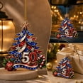 thumbnail image 7 of Clearance Gunhay United States 250th Anniversary Ornament, 250th Anniversary USA Christmas Tree Ornament, 250 Patriotic American Flag Christmas Ornaments, Hanging Decor for Patriotic Collectors, 7 of 7