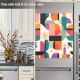 thumbnail image 3 of Yayeee Magnetic Dishwasher Cover for The Front Decoration Home Kitchen Machine Sticker Protector, Beige Abstract, 3 of 6