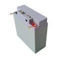 thumbnail image 2 of caja de fuente de alimentación,Fuente de alimentación portátil multifunción de 12 V y 17 A,Carcasa de batería con indicador de voltaje para herramientas eléctricas,Salidas USB dobles Gris, 2 of 9
