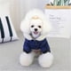 thumbnail image 5 of Ropa para mascotas con diseño de estrella azul para perros y gatos, talla S, abrigo de invierno de algodón grueso para actividades en interiores y exteriores, a prueba de viento y nieve, 5 of 5