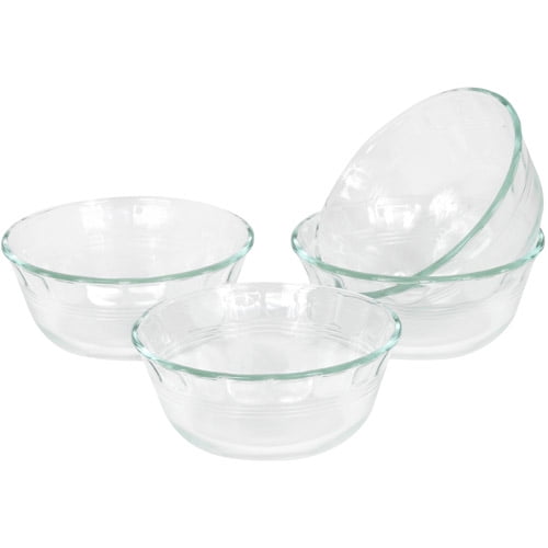 Pyrex 10 Ounce Custard Cups, 4 Piece