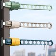 thumbnail image 4 of Fairnull Clothes Rack Creative Fashion Lightweight Rotating Buckle Clothes Hanger 8-holes Drying Rack for Home, 4 of 8
