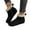 Black, variant on LSLJS Vintage Flat Bottomed Plush Cotton Shoes Patchwork Short Warmth Snow Boots, Women's Flats Ankle Boots
