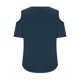 thumbnail image 5 of Mujeres sueltas casual manga corta cuello pico sólido casual blusa camiseta túnica tops Fridja  ghk5062, 5 of 8