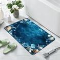 thumbnail image 5 of Tuvgenk Bathroom Area Rugs Absorbent Coastal Floor Mats for Bathroom Sea Quick Dry Non-Slip 16 X 24 in, 5 of 6