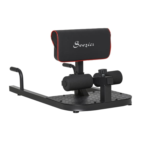 3 in 1 Squat Machine Push Up Sit Up Equipment Home Gym Fitness, Black