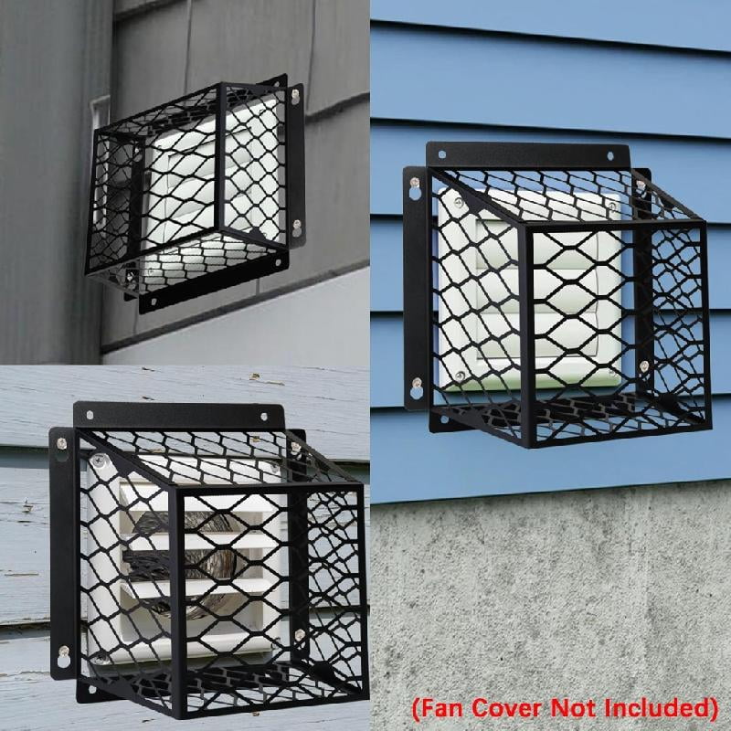 MOMOJIA 2Pcs Dryer Vents Bird Guard Drying Systems Protector Dryer Vents Covers Guard Carbon Steel Ventilation Bird Cage Endurin