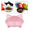 thumbnail image 4 of Cuenco para Mascotas Zulema con forma de oreja de gato Rosado, 4 of 8