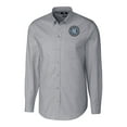 thumbnail image 2 of Men's Cutter & Buck Charcoal New York City FC Stretch Oxford Long Sleeve Dress Shirt, 2 of 3