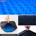thumbnail image 2 of Gel Seat Cushion,Thick Big Gel Seat Cushion,The Latest Modified Double Gel Seat Cushion, Cooling Seat Cushion,Portable Gel Seat Cushion for Back Pain, 2 of 2
