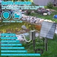 thumbnail image 7 of Solar Water Pump Solar Pond Aerator with Air Hose and Bubble Stone 7V/2.5W Aquarium Oxygen Aerator Air Pump Solar Powered Pond Oxygenator Efficient for Outdoor Fish Pond Stock Tank Aquarium, 7 of 7