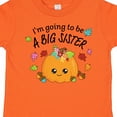 thumbnail image 4 of Inktastic I'm Going to Be a Big Sister- Cute Halloween Pumpkin Girls Toddler T-Shirt, 4 of 5