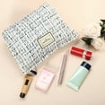 thumbnail image 4 of Unique Bargains Woolen Makeup Bag Large Capacity Makeup Pouch for Coin Purse Foundations Lipsticks Brushes White, 4 of 7