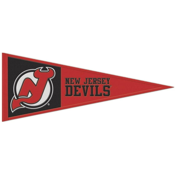 WinCraft New Jersey Devils 13" x 32" Wool Primary Logo Pennant