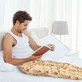 thumbnail image 5 of Sikiie Fall Leaves Pajama Pants Men, PJ Bottoms, Sleep & Lounge Pants-XX-Large, 5 of 6