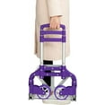 thumbnail image 6 of FCH Folding Hand Truck Aluminum Portable Folding Hand Cart 165lbs Capacity Handy Dolly Cart Ideal for Home, Auto, Office,Travel Use,Purple, 6 of 13