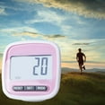 thumbnail image 2 of Podómetro para caminar: contador de pasos para caminar con pantalla digital grande, rastreador de pasos para hombres, mujeres, niños, adultos y personas mayores, 2 of 5