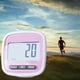 thumbnail image 2 of Podómetro para caminar: contador de pasos para caminar con pantalla digital grande, rastreador de pasos para hombres, mujeres, niños, adultos y personas mayores, 2 of 5