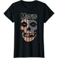 thumbnail image 1 of Misfits – Skull Logo Flag T-Shirt Mens Short Sleeve T Shirts, 1 of 2