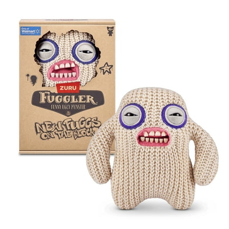 Fuggler New Fuggs on the Block 9 inch (Mr Needles), Funny Ugly Monster Soft Plush Toy by ZURU