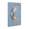 thumbnail image 3 of Stupell Industries Coastal Blue Egret Reflection Canvas Art, 24 x 36, by D. Rust, 3 of 8