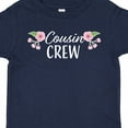 thumbnail image 4 of Inktastic Cousin Crew with Flowers Girls Toddler T-Shirt, 4 of 5