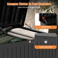 thumbnail image 6 of MINDYES 260 Gallon Deck Box, Large Outdoor Storage for Patio Furniture Cushions, Pool Equipment & Seasonal Decor, Black, 6 of 8