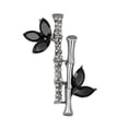 thumbnail image 2 of Naierhg Badge Cute Rust-proof Silver Bamboo Jewelry Brooch for Lady, 2 of 8