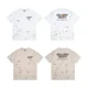 thumbnail image 2 of Camiseta de algodón de doble cara de alta calidad para hombres y mujeres, manga corta, cuello redondo, impresión de galería, departamento de impresión de letras, 2 of 5