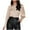 Beige, variant on Dressy Tops for Women Elegant Lantern Long Sleeve Business Casual Shirts Satin Solid Color Formal Evening Party Blouses