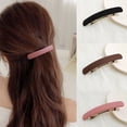 thumbnail image 1 of Luckymimi Hair Clip Comfortable Anti-Slip Lightweight Korean Style Retro Wild Elegant Spring Clip for Female Wine Red, 1 of 13