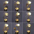 thumbnail image 3 of SDFGTstore Romantic Candlestick Rotating Spinning Carousel Tea Light Candle Holder Home, 3 of 20