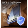 thumbnail image 4 of Protector de pantalla MAGIC JOHN 2 Pack para Samsung Galaxy S25 Ultra, 4 of 7