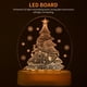 thumbnail image 5 of Lámpara De Navidad 3D Hermosa Luz De Noche 3D Ip42 Lámpara De Noche De Navidad A Prueba De Agua Lámpara De Escritorio De Luz Estereoscópica De Navidad Llamativa Para La Decoración Del Escritorio matsuzay HA027928-02, 5 of 6
