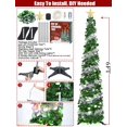 thumbnail image 4 of Árbol de Navidad SINTENILL desplegable de 6 pies con temporizador, luces y soporte, 4 of 8
