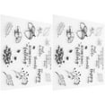 thumbnail image 3 of 2 Ensembles de Tampons Transparents TPR pour Cartes Décor Embossage Scrapbook Fournitures DIY, 3 of 14