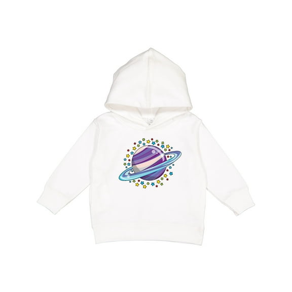Inktastic Planet Saturn with Stars Toddler Hoodie