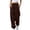 72#Coffee, variant on Women's Sweatpants Elastic High Waisted Drawstring Cinch Bottom Joggers Baggy Casual Lounge Trousers with Pockets Army Green 2XL