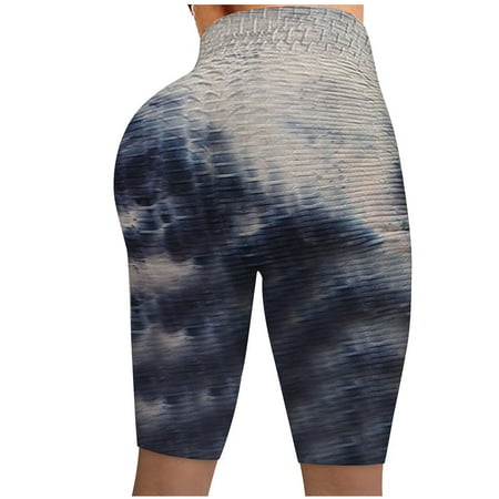 

Mortilo Workout Bra Women Wrinkled Tie-dye Leggings Sretch Running Fitness Yoga Pants Biker Shorts Polyester Yoga Leggings