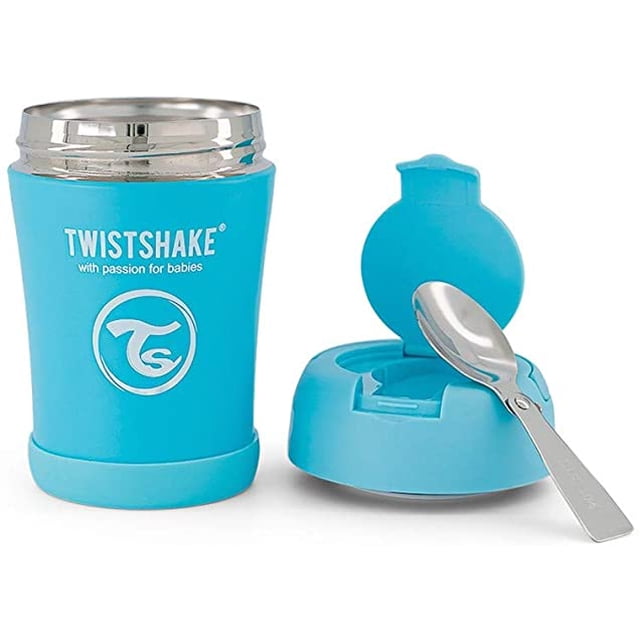 Contenedor de Alimentos Aislado Twistshake 350ml Azul Pastel 78750