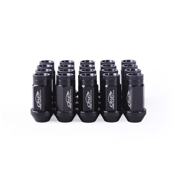 Kenally 32 unidades/juego de tuercas de rueda de coche de aleación de aluminio, reemplazo portátil, actualización modificada, accesorios de Vehículos, repuestos y accesorios Mis Negro M12x1.5