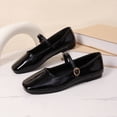 thumbnail image 5 of YOUYEDIAN Mary Jane Shoes Women 2026 Slip on Dressy Flats Shoes for Women Non-Slip Comfort Flats for School Formal Walking (Black), 5 of 8